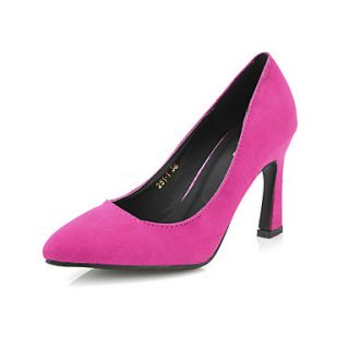 Leatherette Womens Spool Heel Heels Pumps/Heels Shoes (More Colors)