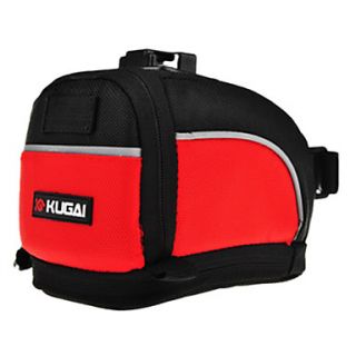 CoolChange Unisex 1680D Quick Release Red Cycling Saddle Bag