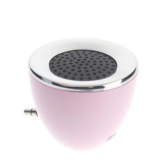 Awei ES Q3 Portable Super Bass Mini Speaker for Mobilephone(Pink)