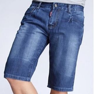 Mens Summer Casual Short Jeans Denim Shorts
