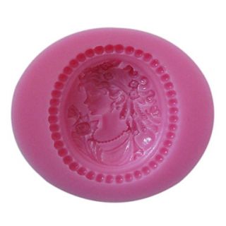 3D Girl Patterned Silicone Mold
