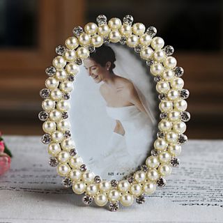 Modern Style Pearls Wedding Picture Frame