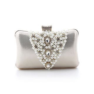 Leatherette Wedding/Special Occation Clutches/Evening Handbags With Pearls(More Colors)
