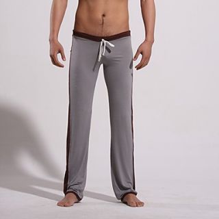 Mens Low Waist Highlight Yoga GrayBlack Pants