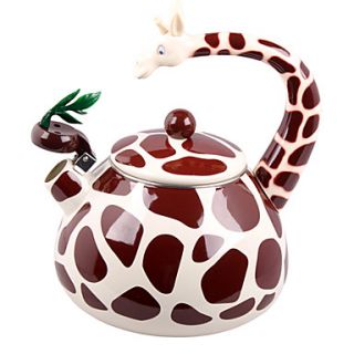 Giraffe Patterned Teapot, Porcelain 45oz