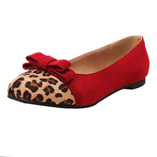 Leatherette Womens Flat Heel Comfort Flats Shoes (More Colors)
