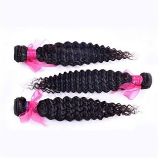 Gorgeous Maylaysian Deep Wave Weft 100% Virgin Remy Human Hair Extensions 8 Inch 3Pcs