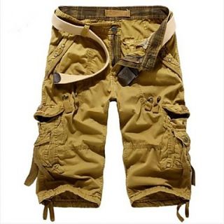 Mens Fashion Casual Cargo Short Pants