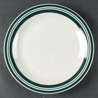 Philippe Richard Diner Story Dark Green Dinner Plate, Fine China Dinnerware   Da
