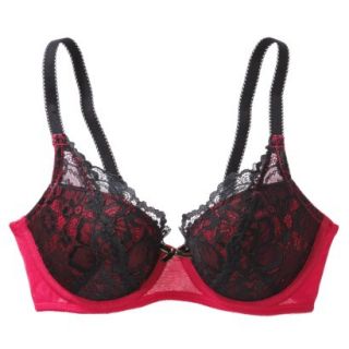 Gilligan & OMalley Womens Holiday Lace Push Up   Valentine 34B