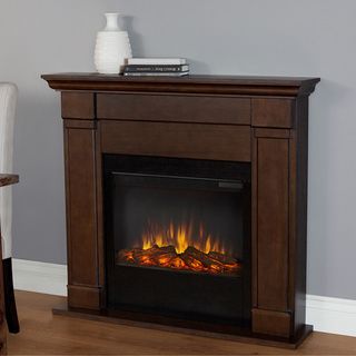Real Flame Vintage Black Maple Lowry Electric Fireplace