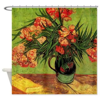  Still Life Vase with Oleanders and Books. Vintage  Use code FREECART at Checkout