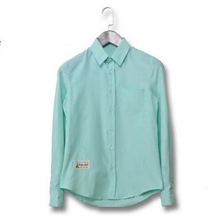 Mens Han Edition Small Pure And Fresh And Embroidered Shirts