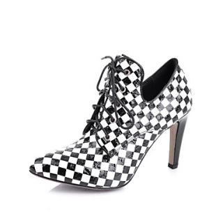 Leather Womens Stiletto Heel Fashion Ankle Boots Shoes