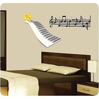 Vinyl Piano Stickers Wall Decals