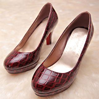Leatherette Womens Stiletto Heel Heels Pumps/Heels Shoes (More Colors)