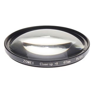ZOMEI Camera Professional Optical Filters Dight High Definition Close up8 Filter (67mm)