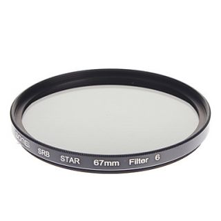 ZOMEI Camera Professional Optical Frame Star6 Filter (67mm)
