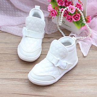 Childrens Buckle Quarter Cotton Padded Ankle Boot Shoes