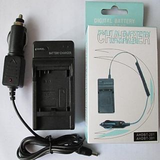 Wall/Car AHDBT 301 AHDBT 201 Battery Quick Charger for Gopro