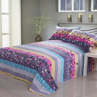 SINUOER Crash Three Piece Bedclothes Colorful Life(Screen Color)