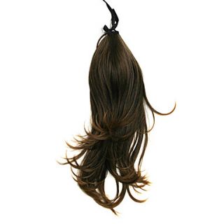 Light Brown Long Wavy Synthetic Ponytail Hair Extensions