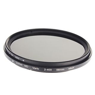 ZOMEI Professional Camera Super Thin ND Filter HD Glass Filter (58mm)