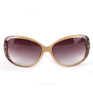 Helisun Womens Distinctive Fashion Large Frame Sunglasses 3127 3 (Khaki)