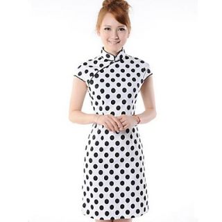 Womens Colla Dot Cultivate Ones Morality The Chinese Dress