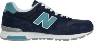 Mens New Balance ML565   Dark Blue/Light Blue Lace Up Shoes