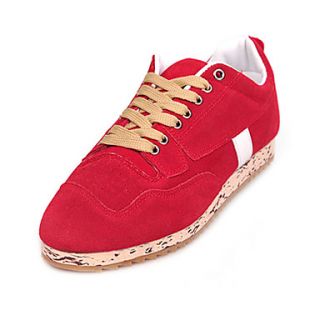 Suede Mens Flat Heel Comfort Fashion Sneakers Shoes