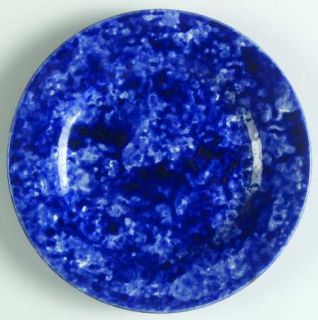 Stangl Caughley Blue Bread & Butter Plate, Fine China Dinnerware   Blue Splatter