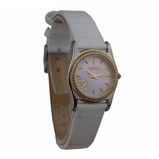 Loveshow Leather Band Antimagnetic Waterproof Japanese Movement Shockproof Wristwatch