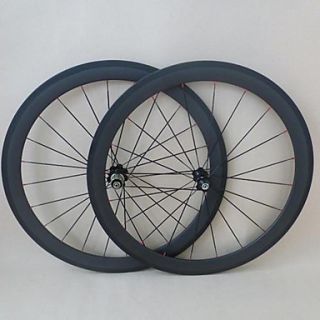 Yanbo 3k matte 700C carbon wheelset 50mm depth 20.5mm wide /Bicycle wheels