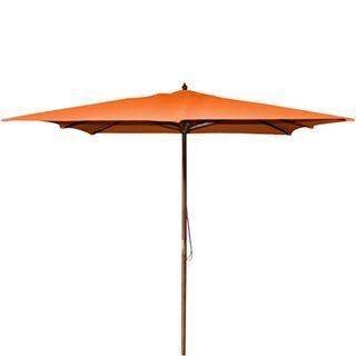 Square Market 8.5 Wood Umbrella