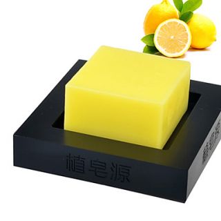 Handmade Lemon Soap Whitening Moisturizing Anti Acne 100g