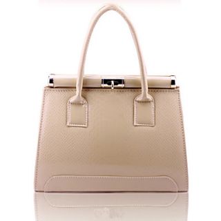 MIQIANLIN Womens Fashion PU Leather Handbag(Almond)