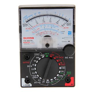YX 360TRN Electric Meter Tester Multimeter Digital Meter/Analog Analogue Multitester Multimeter