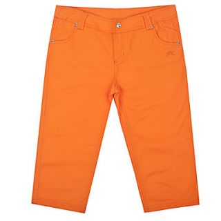 EJAMS Womens Leisure Cotton Capri Pants(Orange)