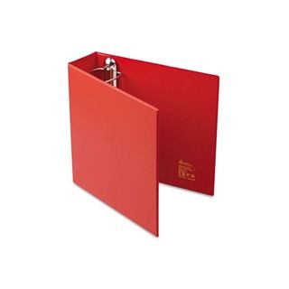 Avery Heavy duty Vinyl EZd Ring Reference Binder (pack Of 4) (RedWider front and back binder panels fully cover standard dividers and sheet protectorsTwo opaque interior pockets for improved organizationDimensions 11 inches long x 8.5 inches wide )