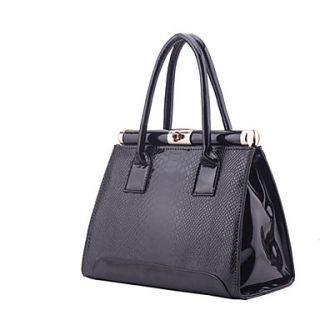 MIQIANLIN Womens Fashion PU Leather Handbag(Black)