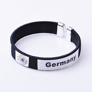 Germany 2014 World Cup Knitting Couple Bracelets