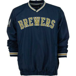 Milwaukee Brewers GIII MLB Wordmark Pullover Jacket
