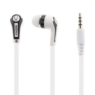 KEEKA Mic 108 Cute In Ear Headphone with Mic and Remote