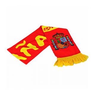 Spain 2014 World Cup Soccer Fans Cotton Scarf