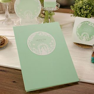 Green Guest Book (5 Pages)