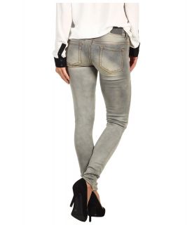 Buffalo David Bitton Jazz Low Rise Skinny Jean in Grey Worn Womens Jeans (Gray)