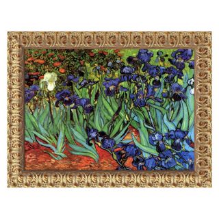 Les Irises (Irises) Canvas Wall Art by Vincent van Gogh   24W x 20H in.