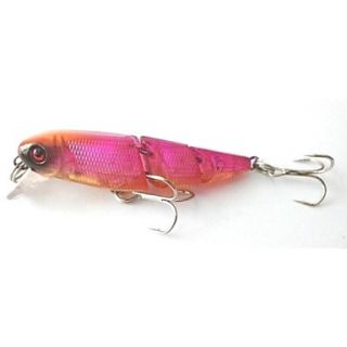 Jointed Fishing Lure 6.5CM 6.5G 8# Hooks Artificial Plastic Hard Lures Fishing Pesca
