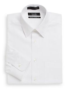 Modern Classic Fit Twill Shirt/White   White